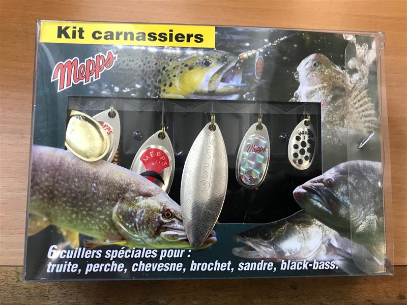 Mepps Kit Raubfisch 6 Stück