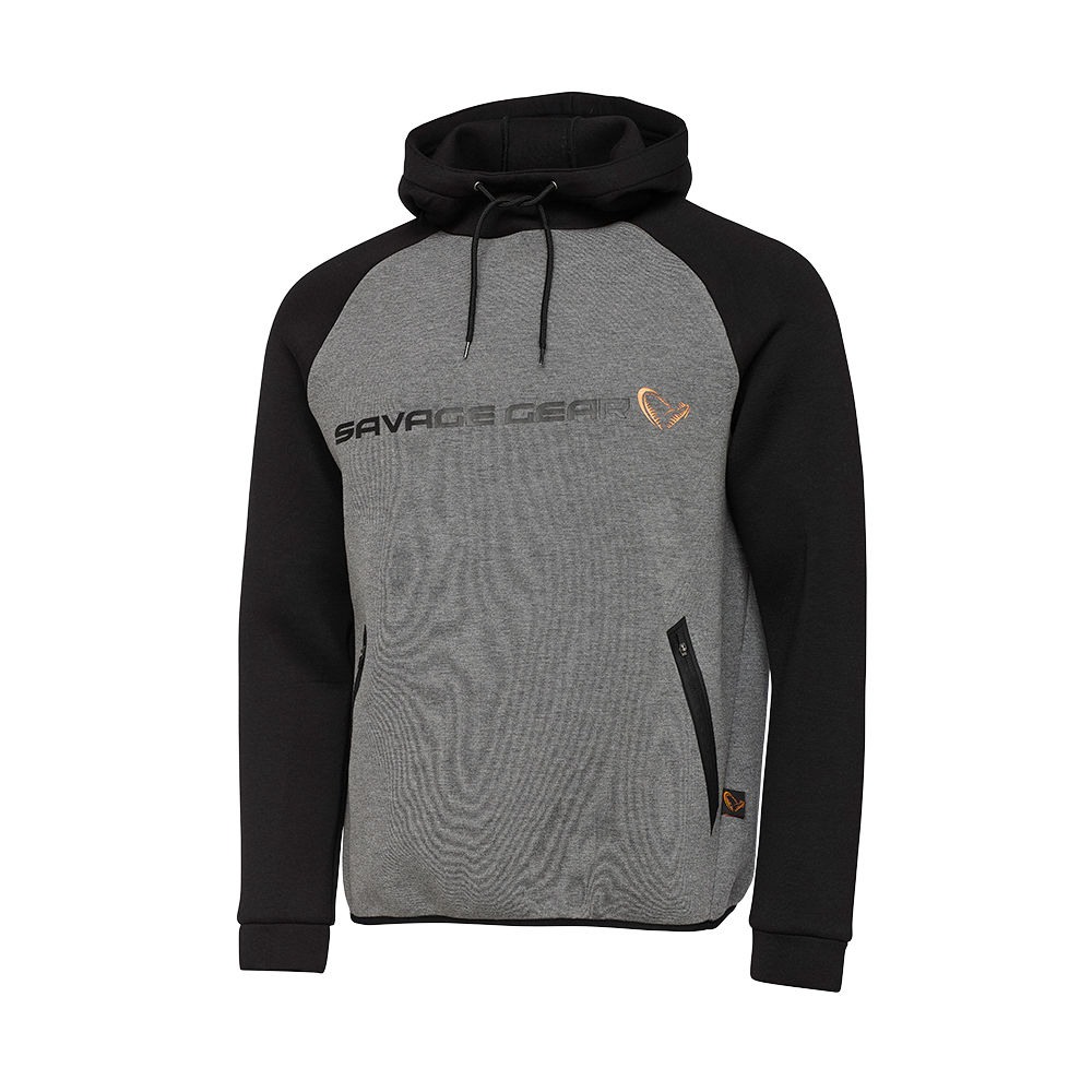 Savage Gear Tec-Foam Hoodie Dark Grey Melange 2XL