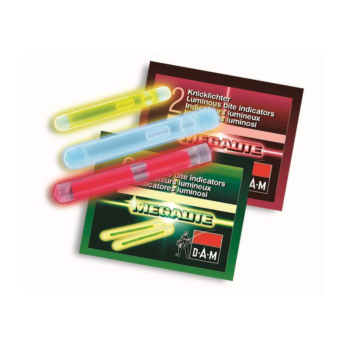 DAM Knicklichter; Rot; 4,5 x 39 mm; 2 Stück