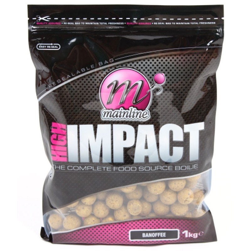 Mainline High Impact Boilies Banoffee 15 mm; 1 Kg