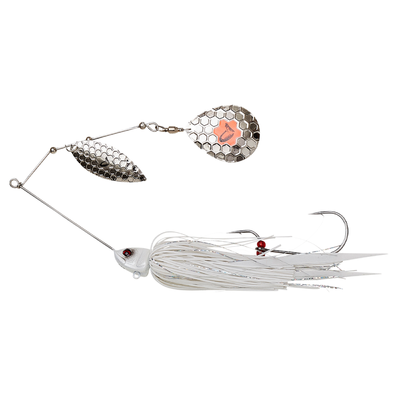 SAVAGE GEAR DA'BUSH SPINNERBAIT 14CM 21G SINKING WHITE SILVER SAVAGE GEAR DA'BUSH SPINNERBAIT 14CM 21G SINKING WHITE SILVER