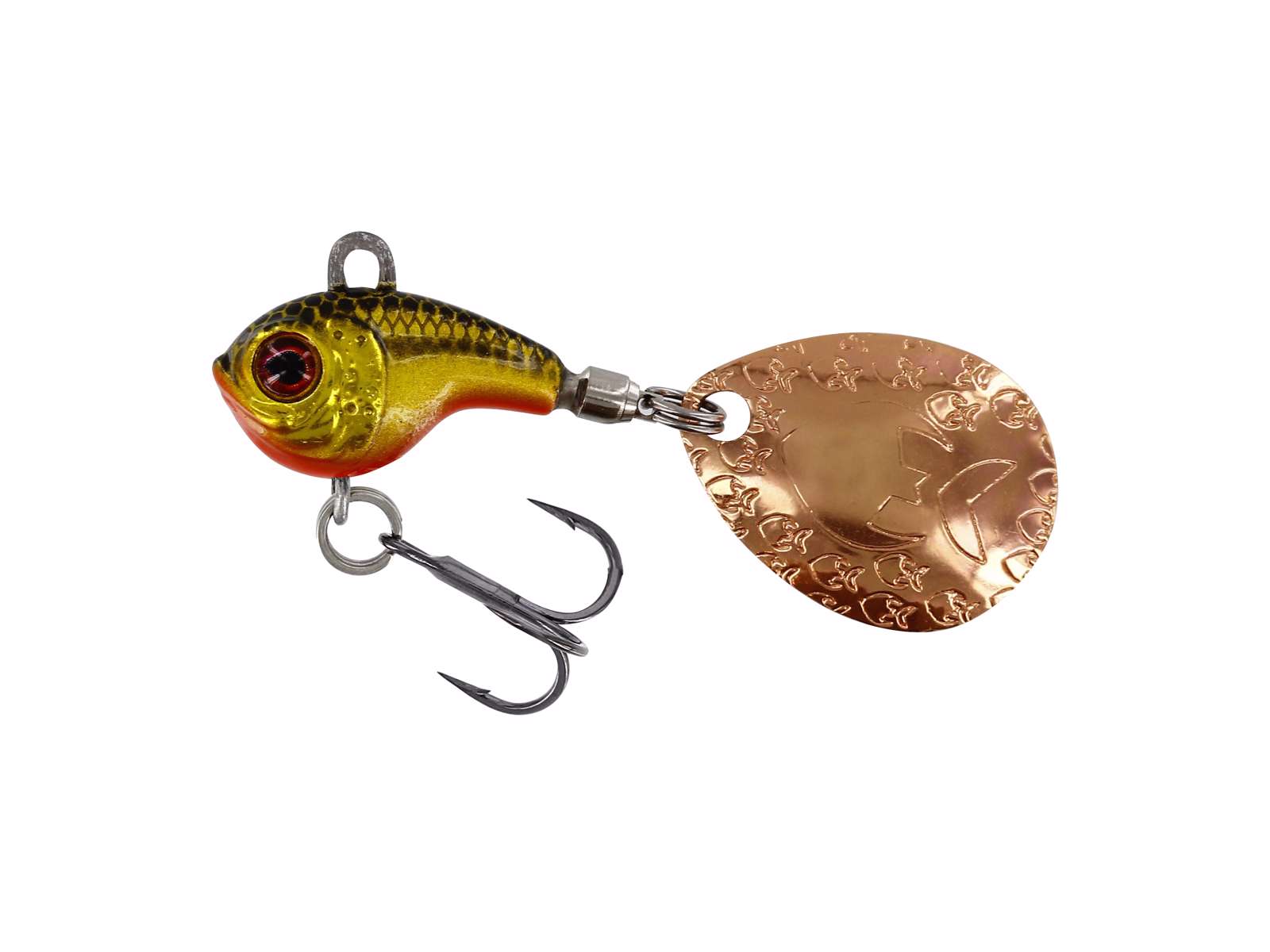 Westin DropBite Tungsten Spin Tail Jig 2 CM - 13 g Gold Rush