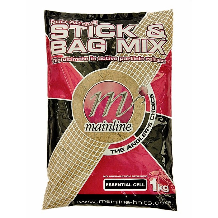 Mainline Stick & Bag Mix Essential Cell 1 Kg Mainline Stick & Bag Mix Essential Cell 1 Kg