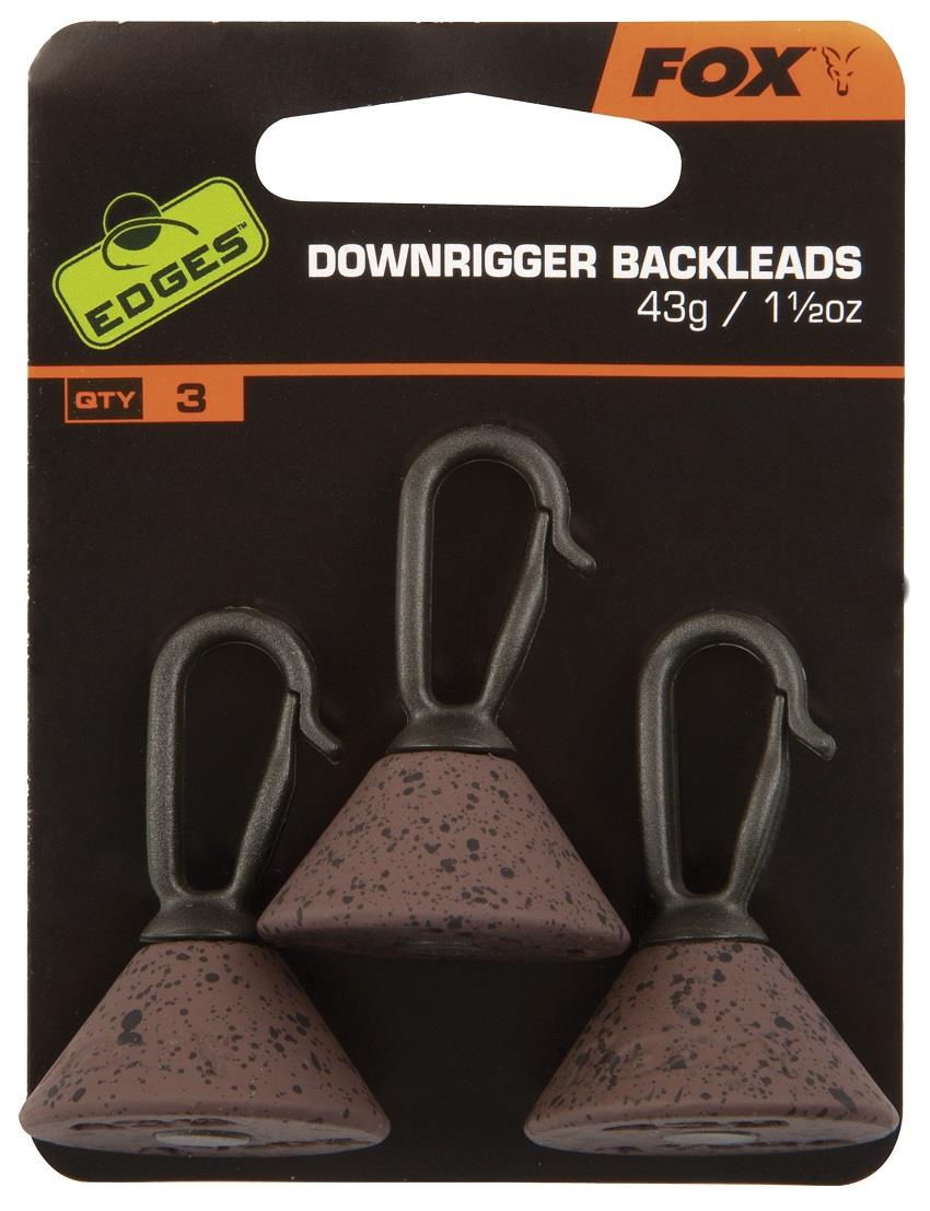 Fox Edges Downrigger Backleads 43 g; Qty. 3