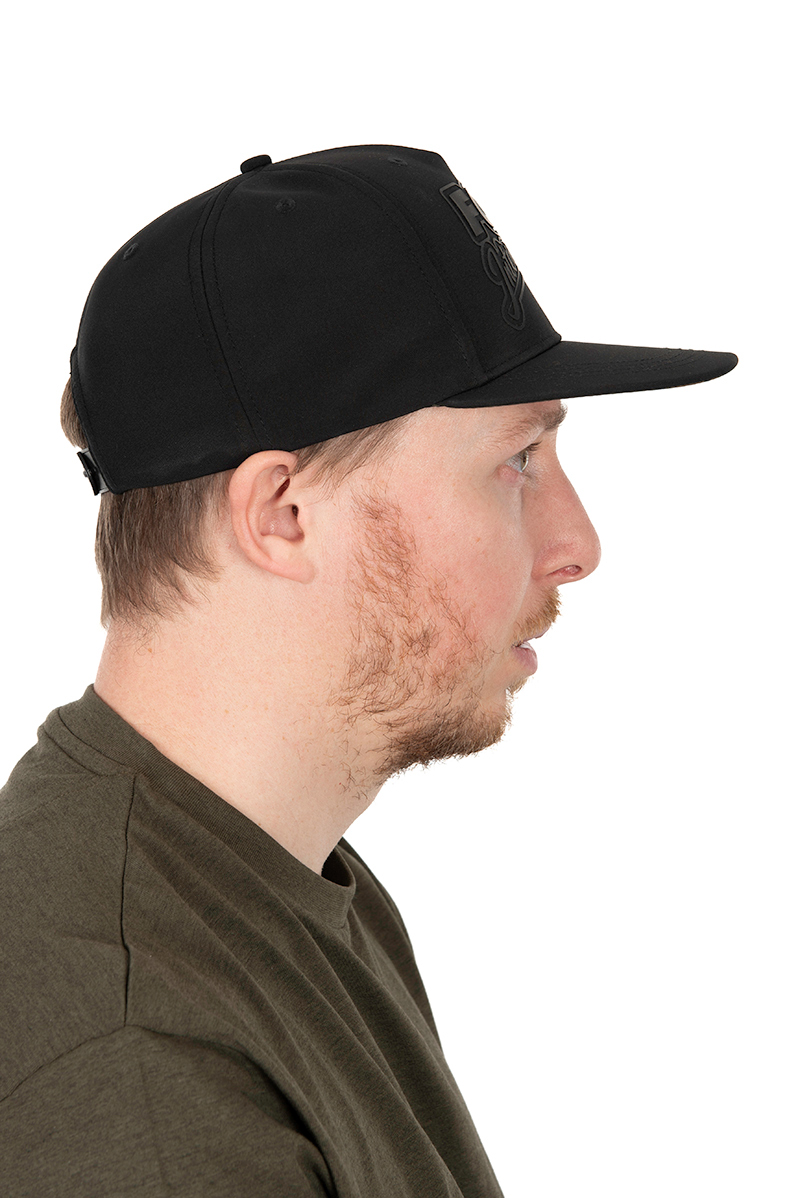 FOX BLACK/CAMO FLAT PEAK SNAPBACK CAP