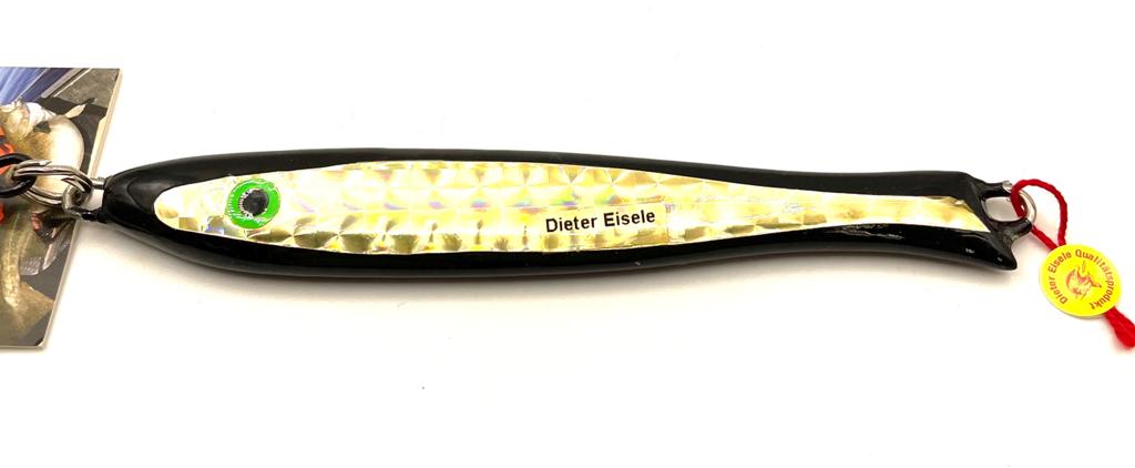 Eisele Reflex Pilker Schwarz/Gold 125 g