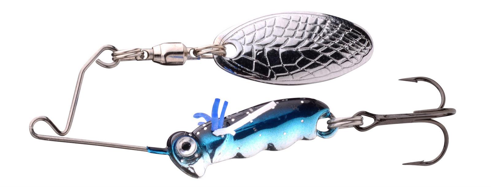 Spro Larva S-Bait; Chrome Blue; 4 cm; 7 gr.