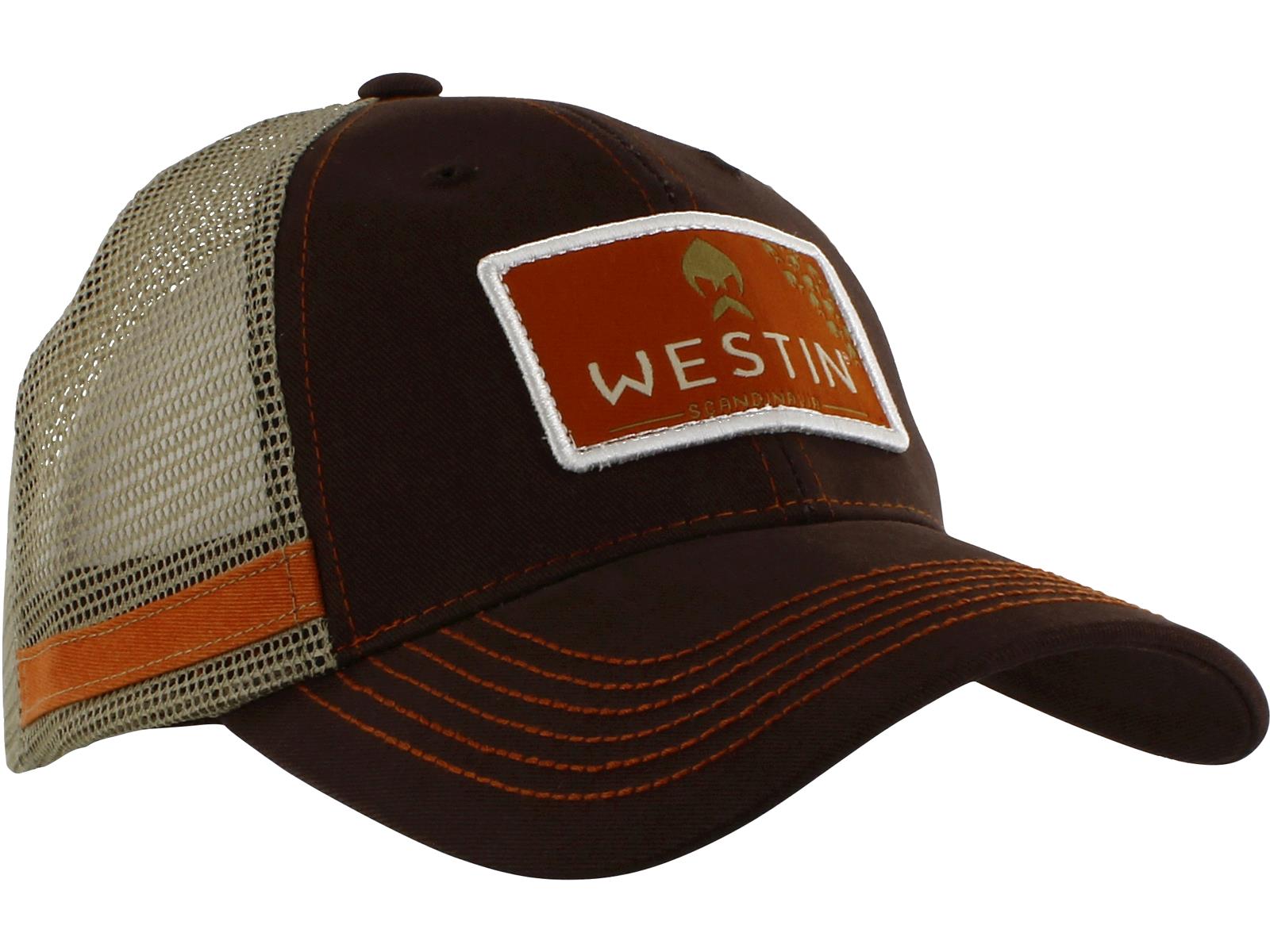 Westin Hillbilly Trucker Cap; Grizzly Brown