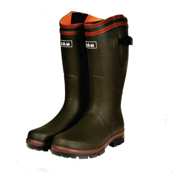DAM Flex Rubber Boots Neopren Stiefel; Gr. 45