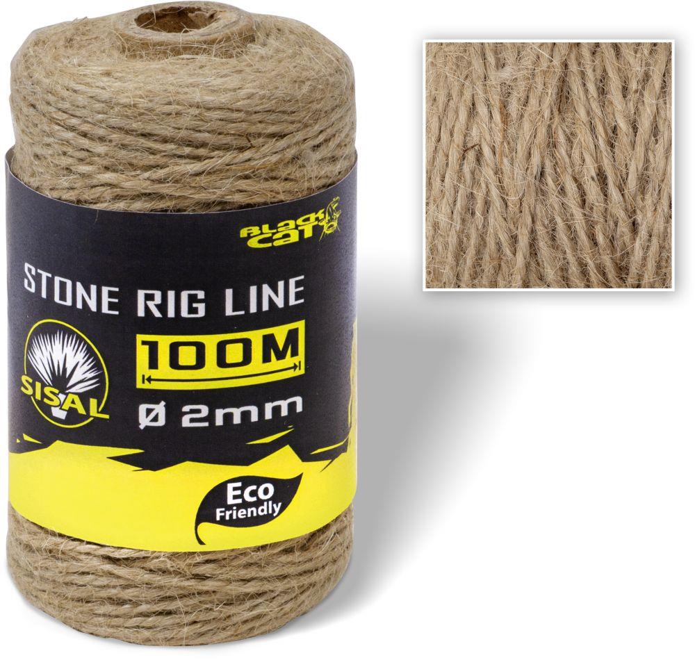 Black Cat Stone Rig Line 100 m; Durchmesser 2 mm