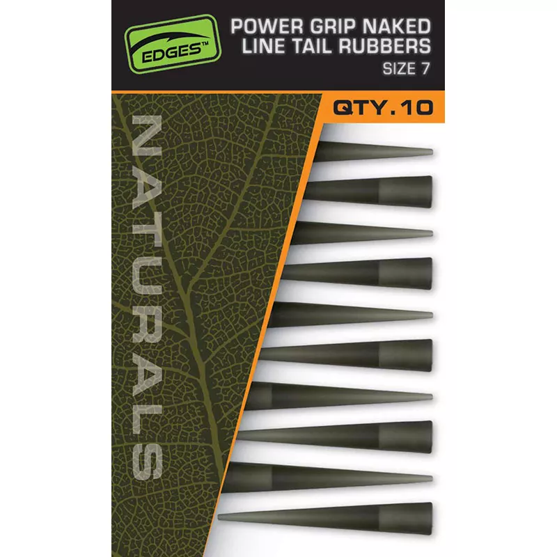 Fox Naturals Power Grip Size7 Naked Line Tail Rubbers