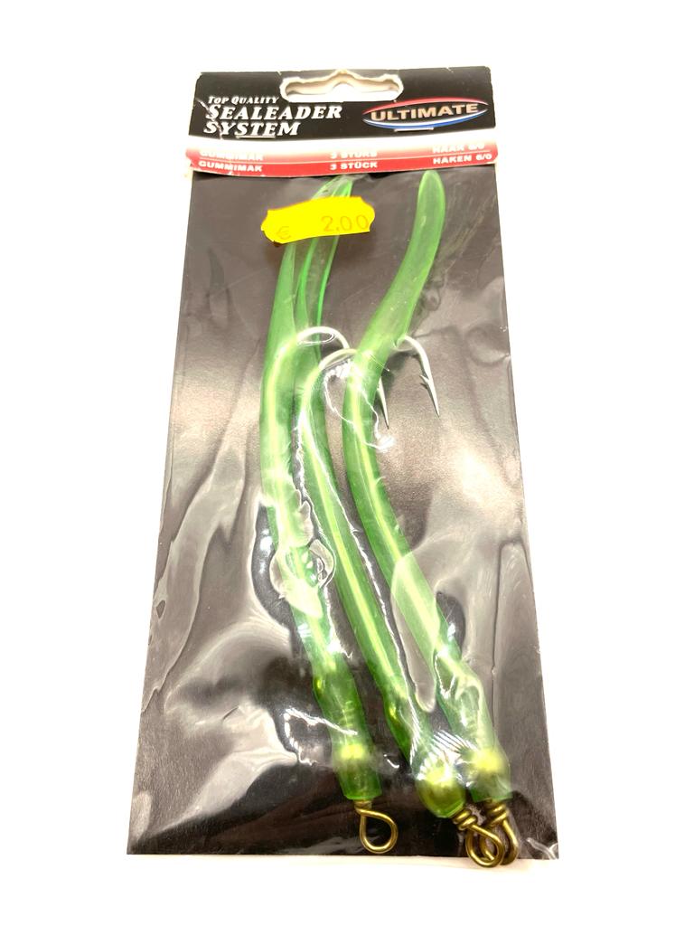Ultimate Sealeader System; Gummimak; 3 Stück; Grün; 6/0