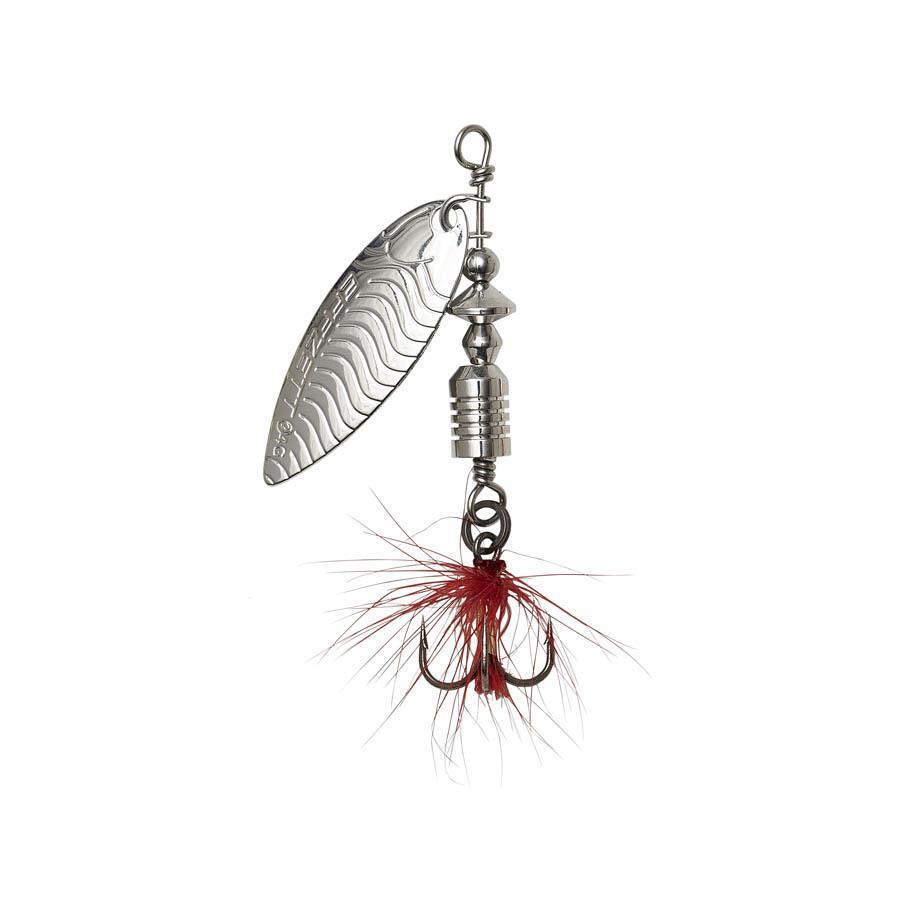 DAM EFFZETT® UV-SPINNERS; Silver; Gr. 2; 4 gr.