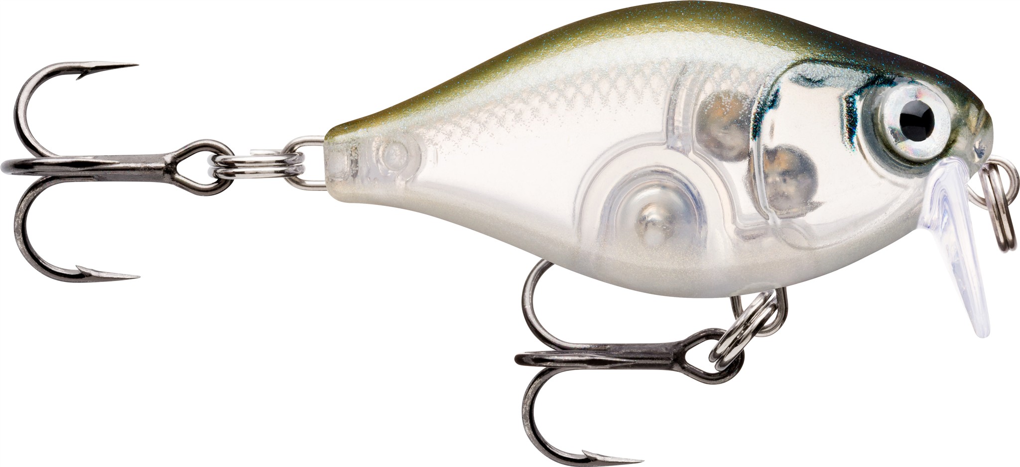 Rapala X-Light Crank Shallow Runner 3,5 cm Ghost Shiner (GHSH)