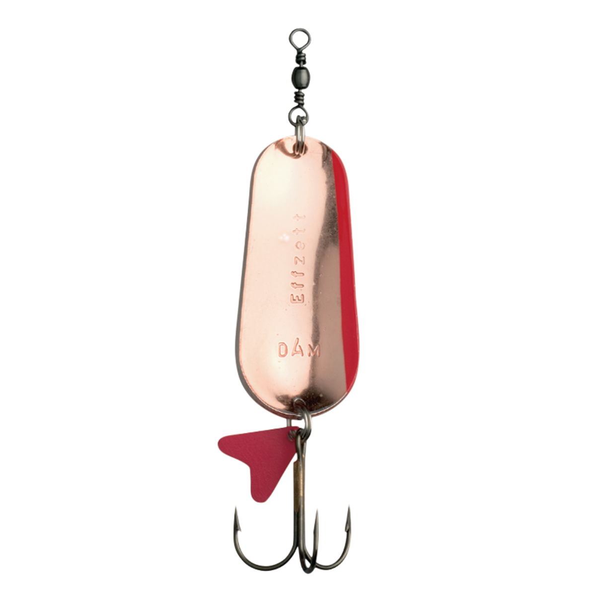 DAM Effzett Twin Blinker; Kupfer / Silber; 85 mm; 45 gr. DAM Effzett Twin Blinker; Kupfer / Silber; 85 mm; 45 gr.