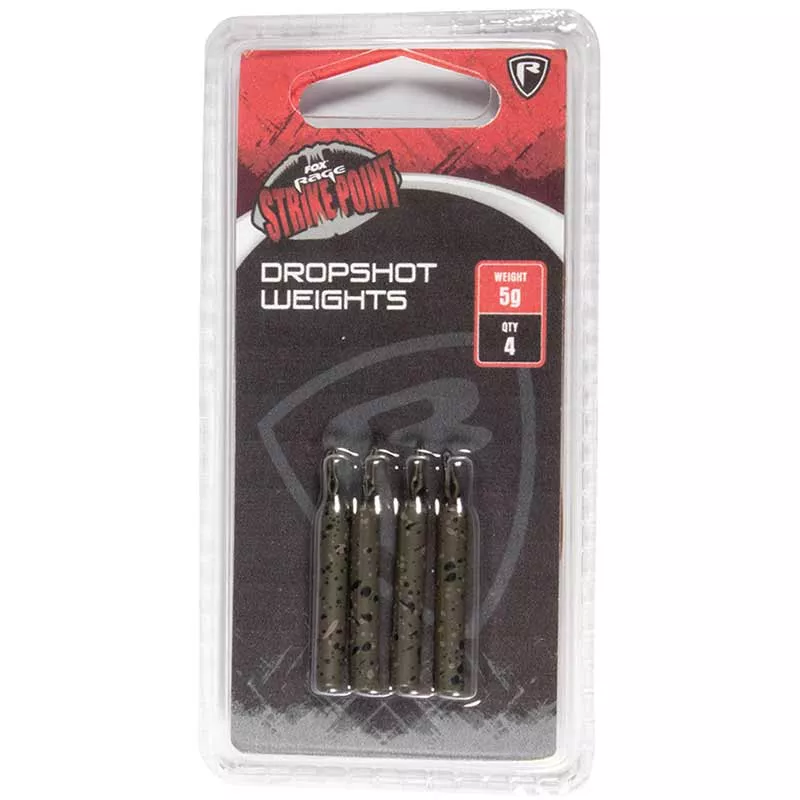 Fox Rage Strike Point Dropshot Weights # 5 g