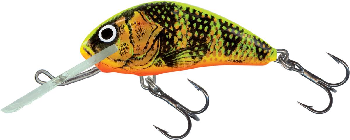 Gold Fluo Perch 6cm Sinking