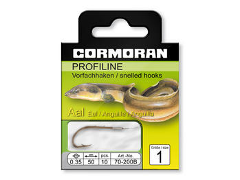 Cormoran Profiline Aalhaken; Gr. 8; 0,30 mm Cormoran Profiline Aalhaken; Gr. 8; 0,30 mm