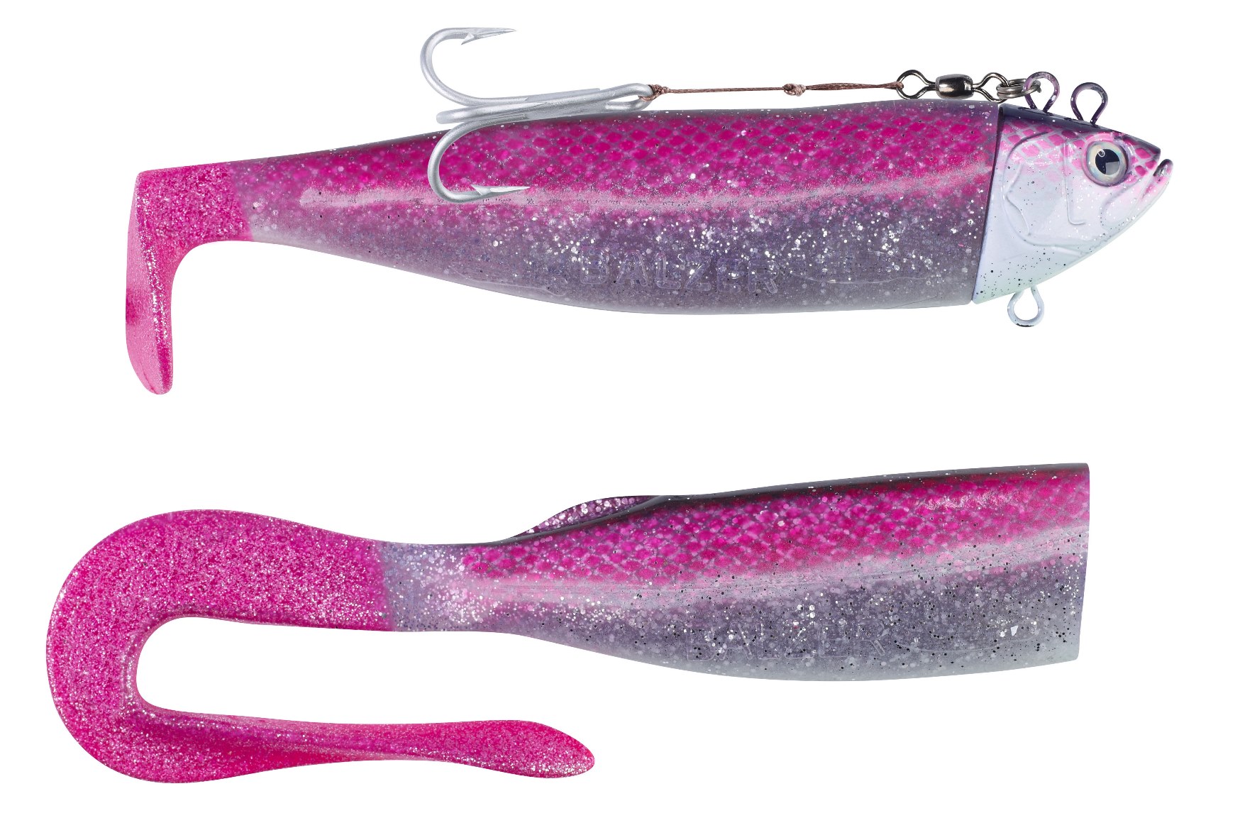 Balzer Adrenalin Arctic Shad 24 cm, 400 g, 5/0  Pink/Silver