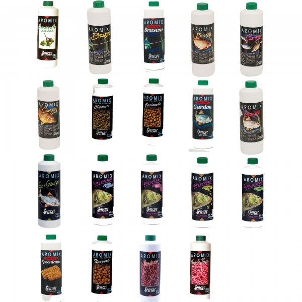 Sensas Aromix Gardon Black; 500ml