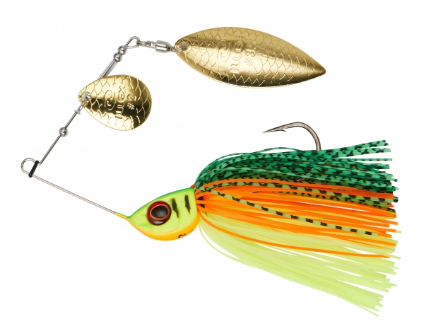 Illex Crusher Jr.; 14 gr.; Fire Tiger