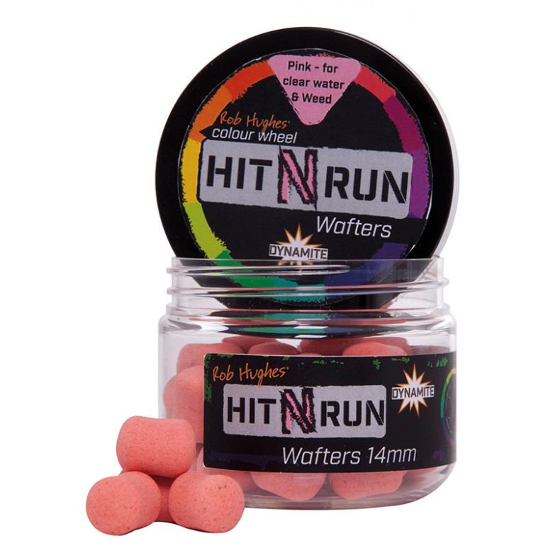 Dynamite Baits Hit'n Run Wafters Pink 14 Mm Dynamite Baits Hit'n Run Wafters Pink 14 Mm