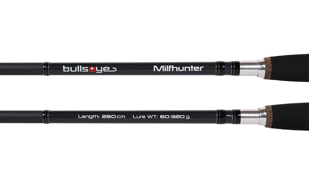 Bullseye Milfhunter; L: 2,60 m; Wg: 60 - 320 gr.
