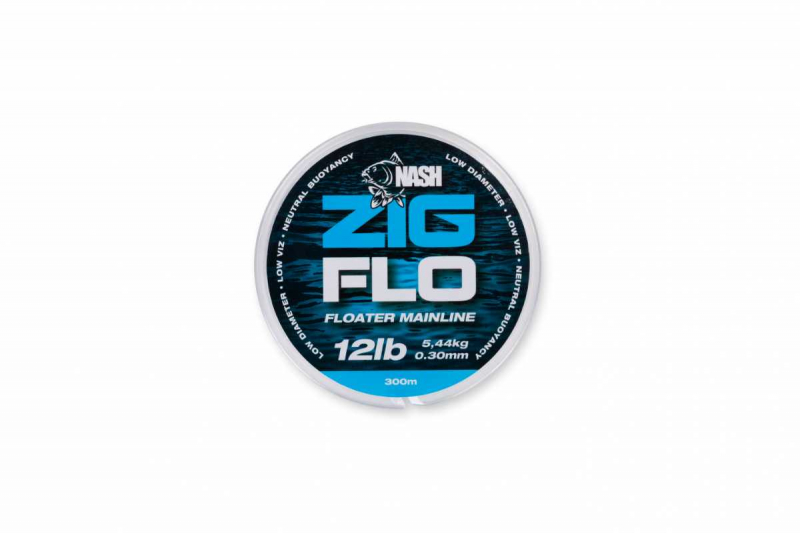 Nash NXT Zig Flo; 0,30 mm; 5,44 Kg; 300 m
