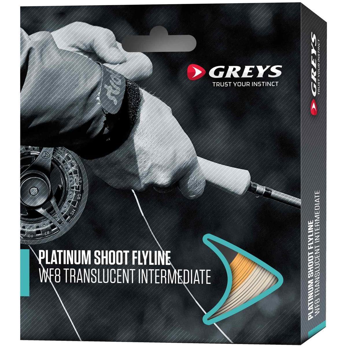 Greys Platinum Shoot Flyline WF 5 Float; weiss; 90 ft / 27,4 m