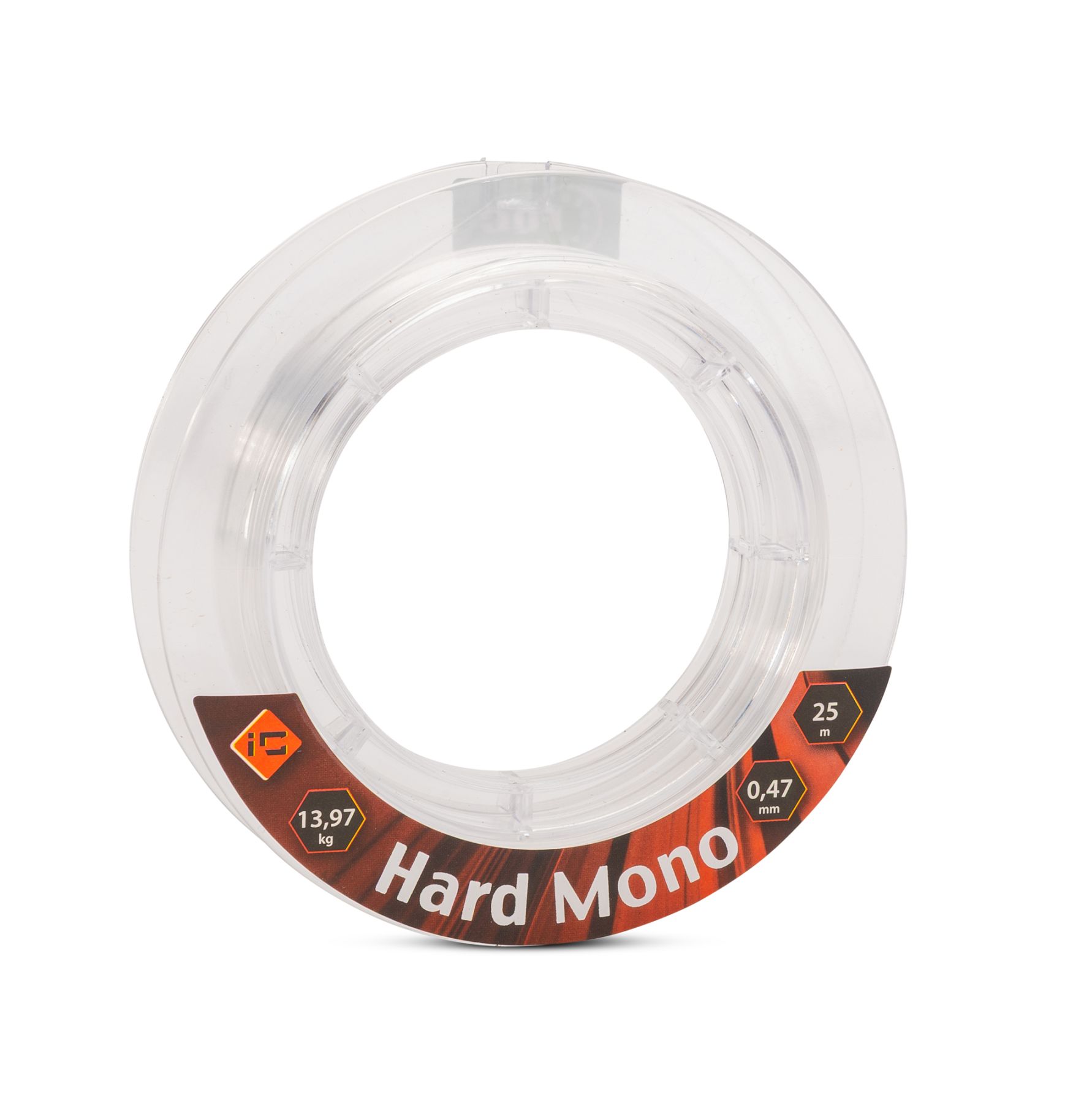 Iron Claw Hard Mono Transp. Clear 25 m 0,60 mm / 23,10 kg