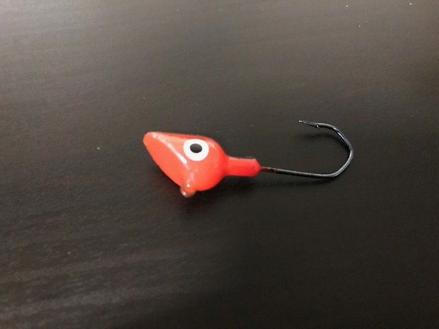 Schwimmende Jighaken; Rot / Schwarz; 3/0; 3 Stück; VMC