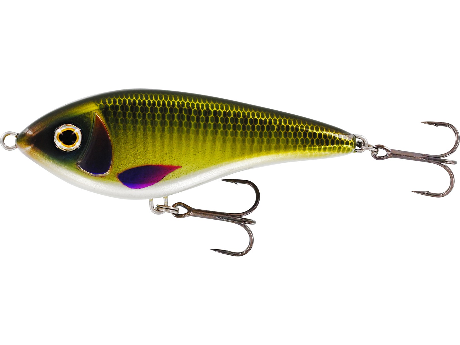 Westin Swim Glidebait Low Floating; Old´s Green Gold; 10 cm; 31 gr.