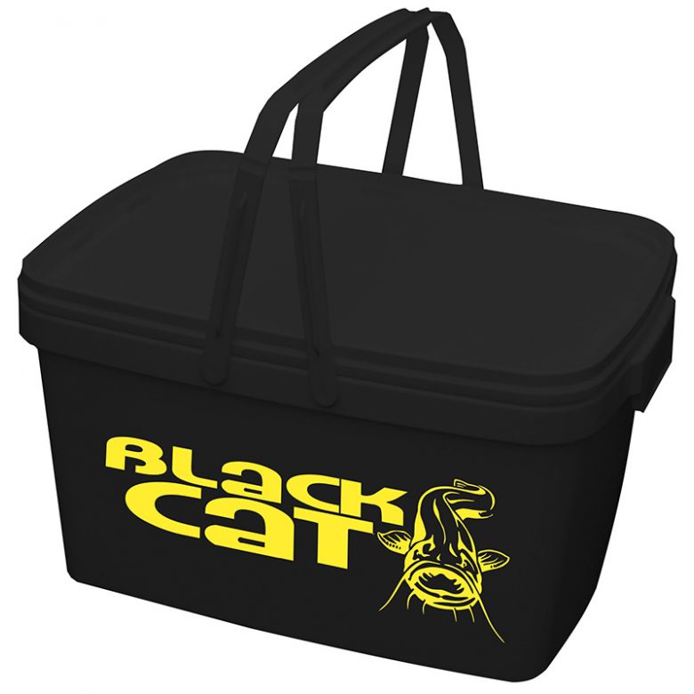 Black Cat Universaleimer; Schwarz; 38 x 29 x 29 cm
