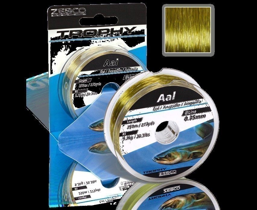 Zebco Trophy Zielfischschnur Waller 0,65 mm / 26,9 kg 100 m