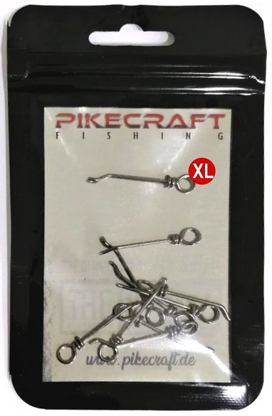 Pikecraft Bait Pin Stinger Spikes -SAVE- XL Edelstahl Black