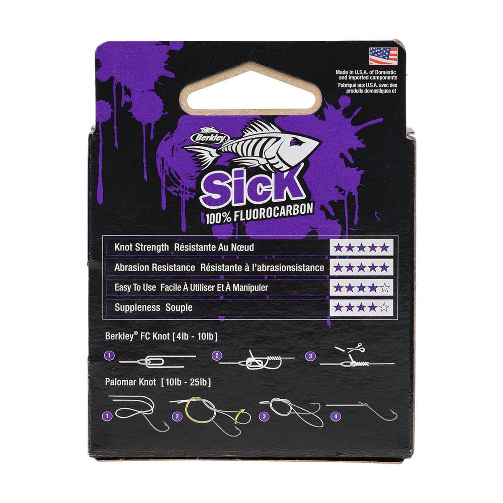 Berkley Sick Fluorocarbon Leader # 0,20 mm / 2,8 kg Berkley Sick Fluorocarbon Leader # 0,20 mm / 2,8 kg