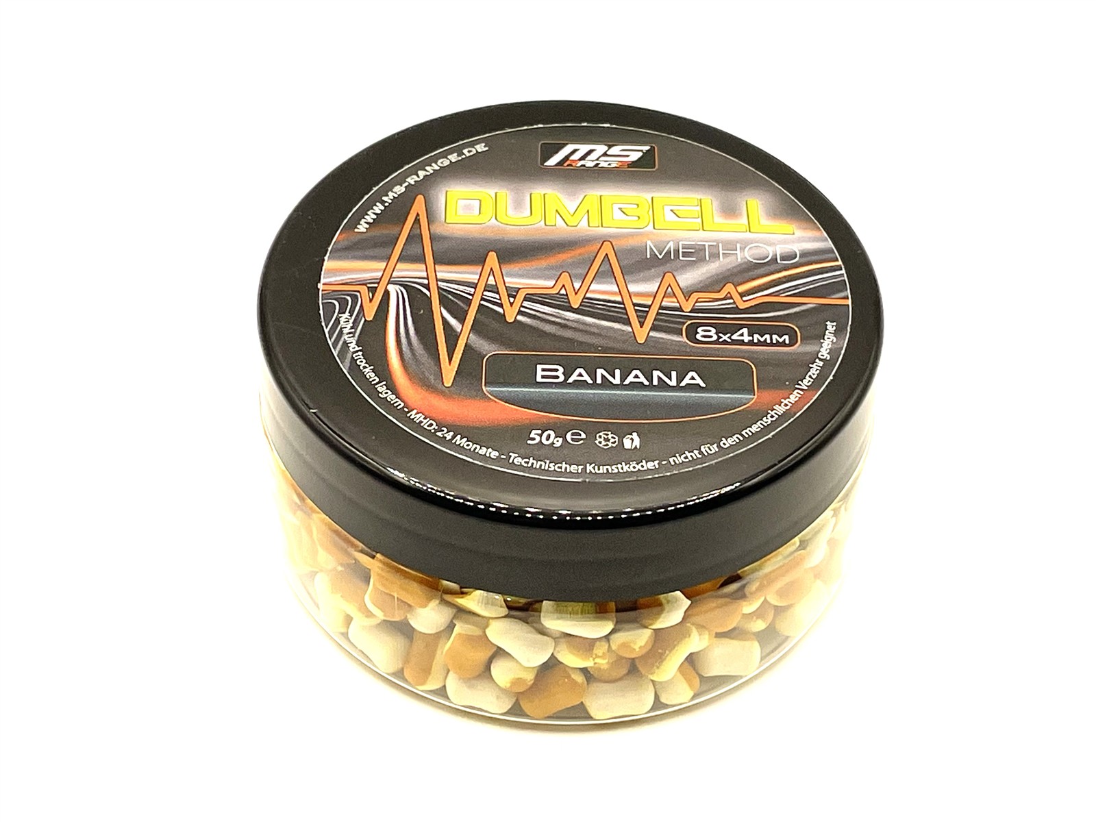 MS Range Dumbells; 8 x 4 mm; 50 gr.; Banana