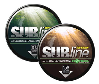 Korda SUB Line SUB Green 12 lb (5,4 Kg); 0,35 mm; 1000 Meter