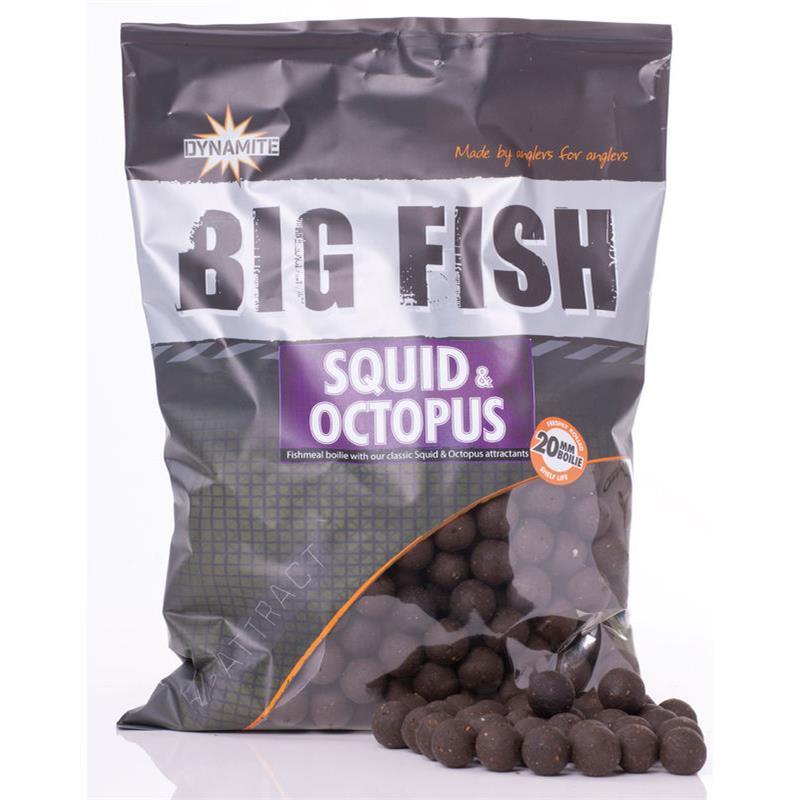 Dynamite Baits Hiattract Boilies Squid & Octopus; 20 Mm