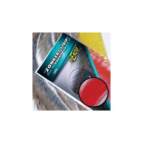 Zonker Strip Hase 4mm Rot