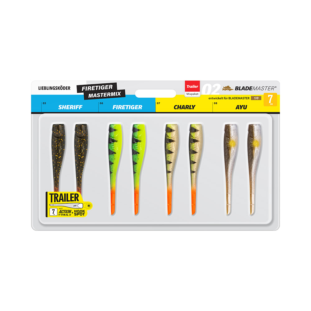 Lieblingsköder BladeMaster Trailer 10 cm  Firetiger Mastermix