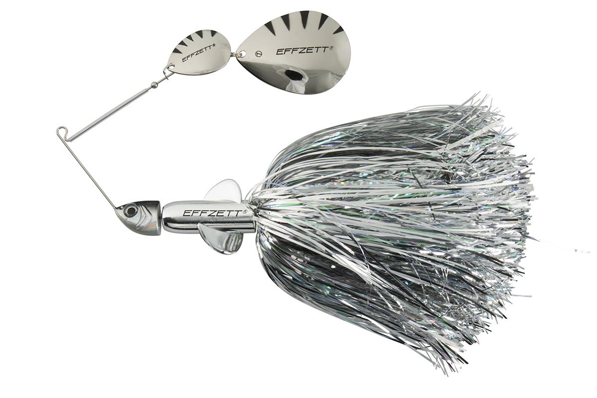 DAM EFFZETT® PIKE RATTLIN’ SPINNERBAIT; 17 cm; 43 gr; Silber