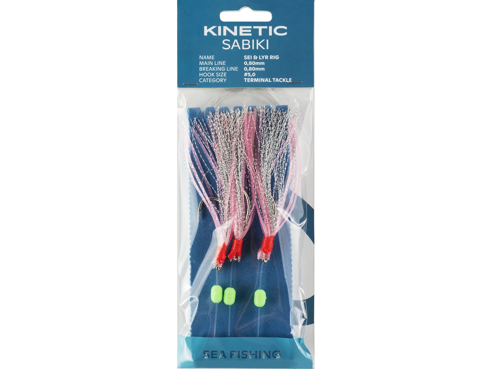 Kinetic Sabiki SEI & LYR #5/0 Pink