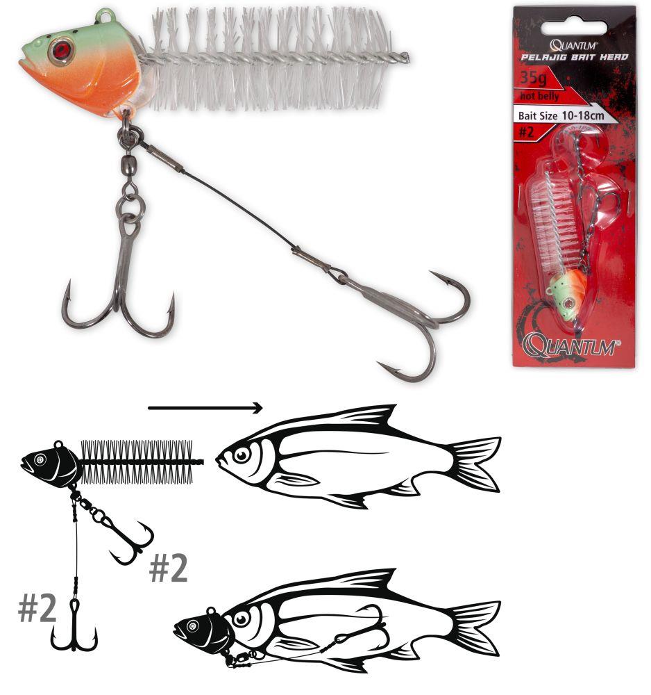Quantum Pelagig Bait Head; 35 gr.