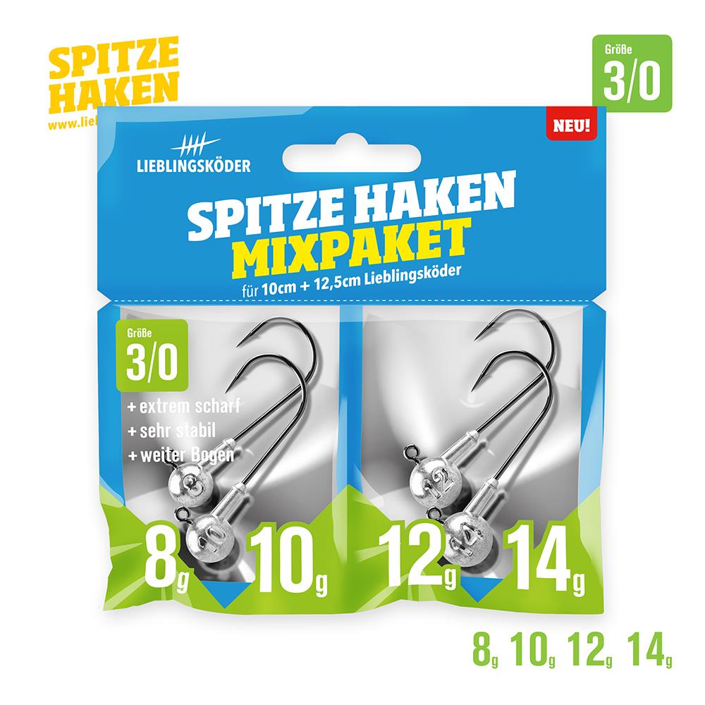 Lieblingsköder Mixpaket; Größe 3/0