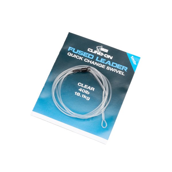 Nash Cling-On Fused Leader Clear 1m