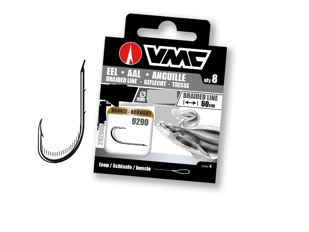 VMC Aal geflochten Brüniert 60 cm # 2 / 12 kg