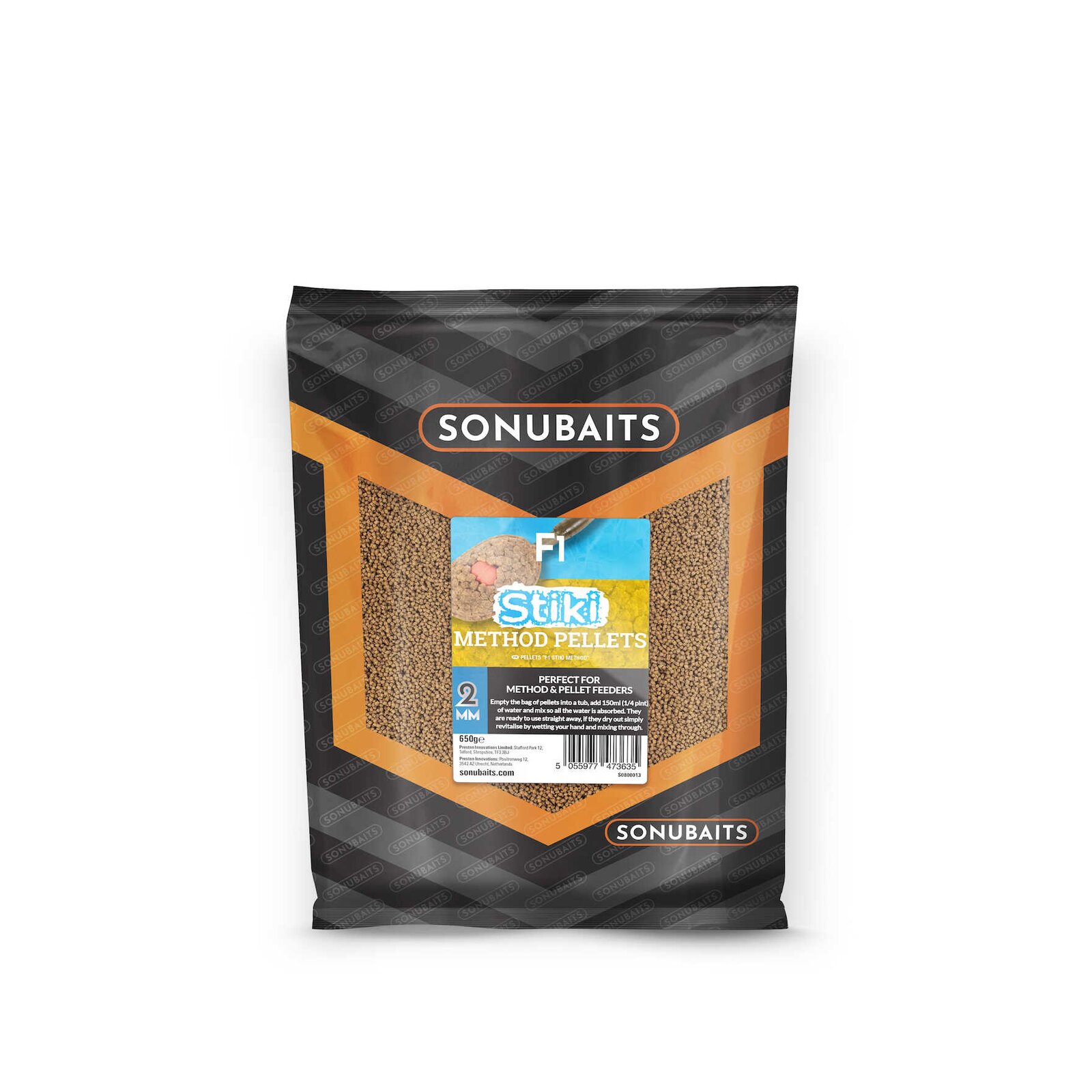 Sonubaits Stiki F1 Method Pellets 4 mm 650 g