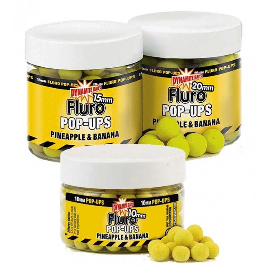 Dynamite Baits Pop-Ups & Dumbles Super Buoyant; 10 Mm