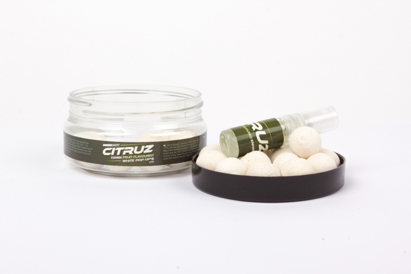 NashBait Citruz Pop-ups White; 15 mm; 75 g
